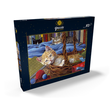 Darstellung des Puzzle Motivs Billy The Kit 100 Puzzle Schachtel Ansicht2