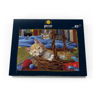 Darstellung des Puzzle Motivs Billy The Kit 100 Puzzle Schachtel Ansicht3