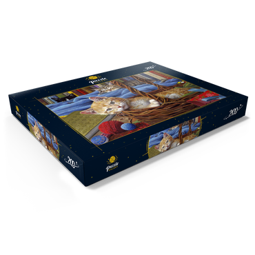 Darstellung des Puzzle Motivs Billy The Kit 200 Puzzle Schachtel Ansicht1