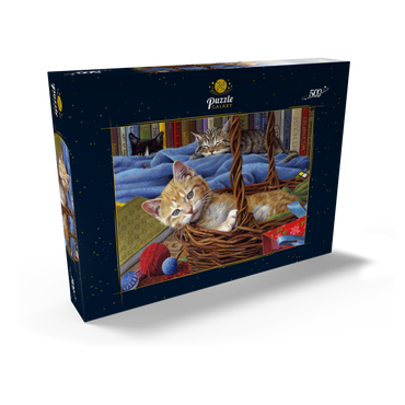 Darstellung des Puzzle Motivs Billy The Kit 500 Puzzle Schachtel Ansicht2
