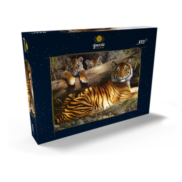 Darstellung des Puzzle Motivs Quiet Fire 1000 Puzzle Schachtel Ansicht2