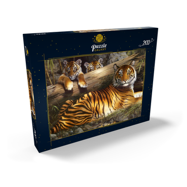 Darstellung des Puzzle Motivs Quiet Fire 200 Puzzle Schachtel Ansicht2