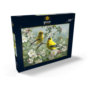 Darstellung des Puzzle Motivs Orchard Goldfinch 200 Puzzle Schachtel Ansicht2