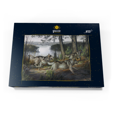 Darstellung des Puzzle Motivs Ridge Runners 1000 Puzzle Schachtel Ansicht3