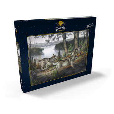 Darstellung des Puzzle Motivs Ridge Runners 200 Puzzle Schachtel Ansicht2