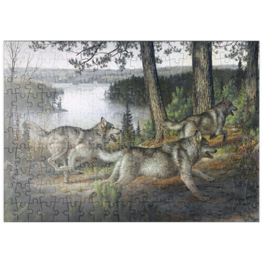Darstellung des Puzzle Motivs puzzleplate Ridge Runners 200 Puzzle