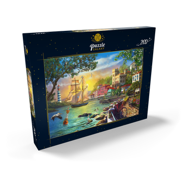 Darstellung des Puzzle Motivs City Embankment at Sunset 200 Puzzle Schachtel Ansicht2