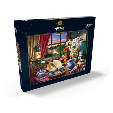 Darstellung des Puzzle Motivs Evening Tea Party 200 Puzzle Schachtel Ansicht2