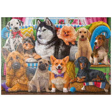 Darstellung des Puzzle Motivs puzzleplate True Friend 1000 Puzzle