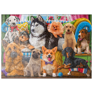 Darstellung des Puzzle Motivs puzzleplate True Friend 200 Puzzle