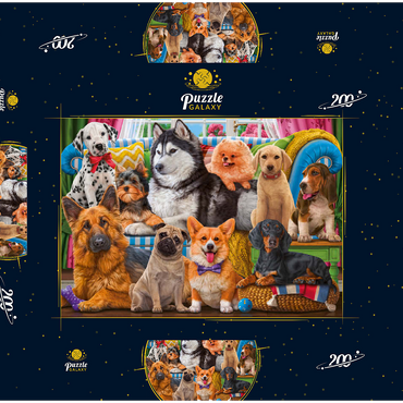 Darstellung des Puzzle Motivs True Friend 200 Puzzle Schachtel 3D Modell