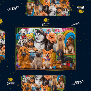 Darstellung des Puzzle Motivs True Friend 500 Puzzle Schachtel 3D Modell