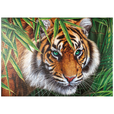 Darstellung des Puzzle Motivs puzzleplate Big Tiger 1000 Puzzle