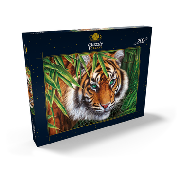 Darstellung des Puzzle Motivs Big Tiger 200 Puzzle Schachtel Ansicht2