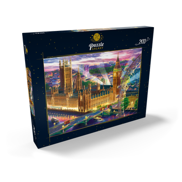 Darstellung des Puzzle Motivs Evening London 200 Puzzle Schachtel Ansicht2
