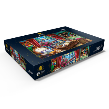 Darstellung des Puzzle Motivs Creative Desk 500 Puzzle Schachtel Ansicht1