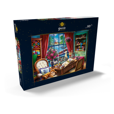 Darstellung des Puzzle Motivs Creative Desk 500 Puzzle Schachtel Ansicht2