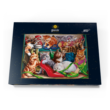 Darstellung des Puzzle Motivs Kitten Shoes 1000 Puzzle Schachtel Ansicht3