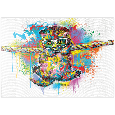 Darstellung des Puzzle Motivs puzzleplate Just Hangin' 1000 Puzzle