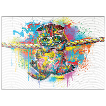 Darstellung des Puzzle Motivs puzzleplate Just Hangin' 100 Puzzle