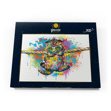 Darstellung des Puzzle Motivs Just Hangin' 200 Puzzle Schachtel Ansicht3