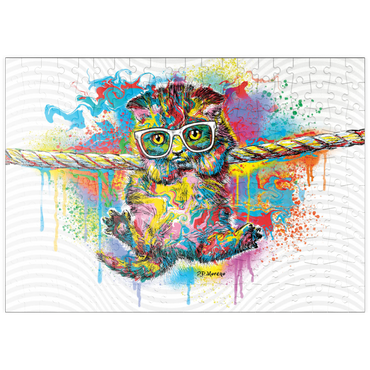 Darstellung des Puzzle Motivs puzzleplate Just Hangin' 200 Puzzle