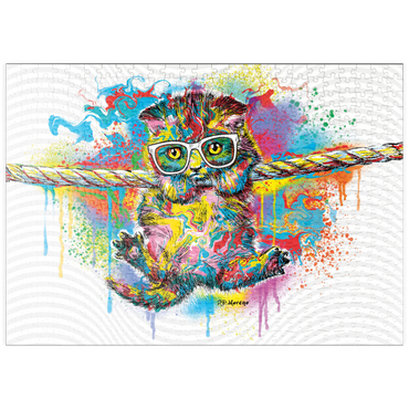 Darstellung des Puzzle Motivs puzzleplate Just Hangin' 500 Puzzle