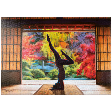 Darstellung des Puzzle Motivs puzzleplate Meditation Yoga 1000 Puzzle
