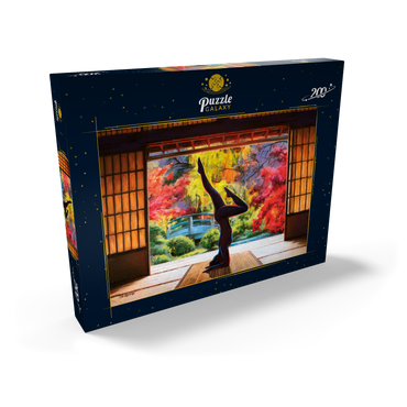 Darstellung des Puzzle Motivs Meditation Yoga 200 Puzzle Schachtel Ansicht2