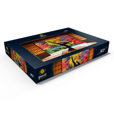 Darstellung des Puzzle Motivs Meditation Yoga 500 Puzzle Schachtel Ansicht1