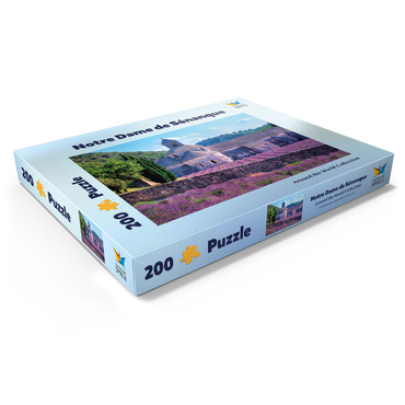 Darstellung des Puzzle Motivs Notre Dame de Sénanque, Gordes, Provence, Frankreich 200 Puzzle Schachtel Ansicht1