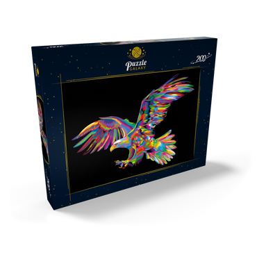 Darstellung des Puzzle Motivs Bald Eagle 200 Puzzle Schachtel Ansicht2