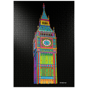 Darstellung des Puzzle Motivs puzzleplate Big Ben 1000 Puzzle