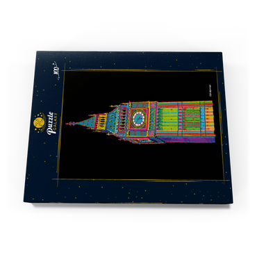 Darstellung des Puzzle Motivs Big Ben 100 Puzzle Schachtel Ansicht3