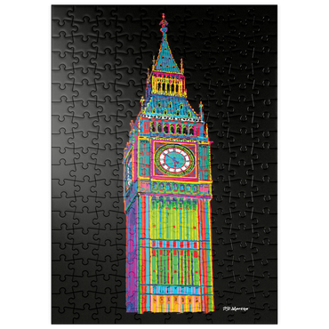 Darstellung des Puzzle Motivs puzzleplate Big Ben 200 Puzzle