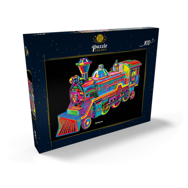 Darstellung des Puzzle Motivs Toy Train 100 Puzzle Schachtel Ansicht2