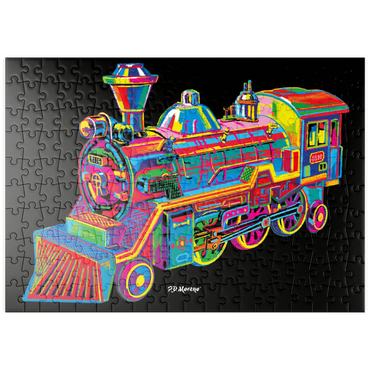 Darstellung des Puzzle Motivs puzzleplate Toy Train 200 Puzzle