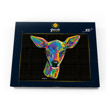 Darstellung des Puzzle Motivs Pop Colors Doe 100 Puzzle Schachtel Ansicht3