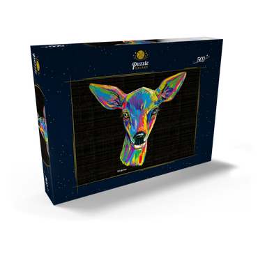 Darstellung des Puzzle Motivs Pop Colors Doe 500 Puzzle Schachtel Ansicht2