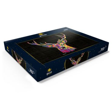 Darstellung des Puzzle Motivs Buck Head 200 Puzzle Schachtel Ansicht1