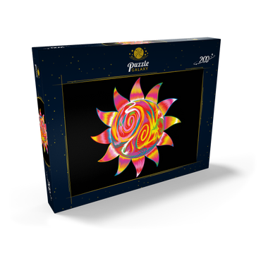 Darstellung des Puzzle Motivs Bright Sun 200 Puzzle Schachtel Ansicht2
