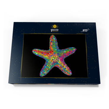 Darstellung des Puzzle Motivs Starfish Pop Colors 1000 Puzzle Schachtel Ansicht3