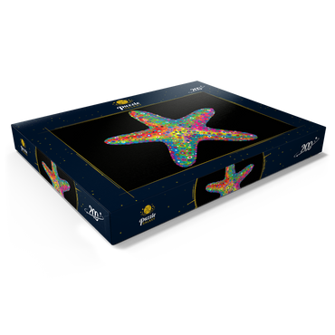 Darstellung des Puzzle Motivs Starfish Pop Colors 200 Puzzle Schachtel Ansicht1