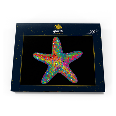 Darstellung des Puzzle Motivs Starfish Pop Colors 200 Puzzle Schachtel Ansicht3