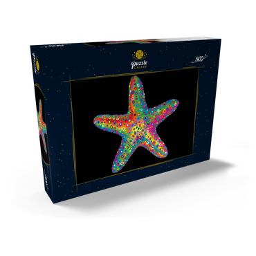 Darstellung des Puzzle Motivs Starfish Pop Colors 500 Puzzle Schachtel Ansicht2