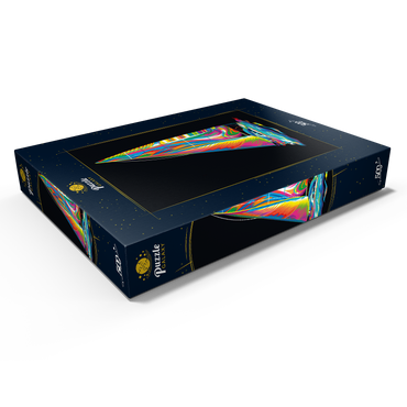 Darstellung des Puzzle Motivs Pop Colors Sailboat 500 Puzzle Schachtel Ansicht1