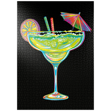 Darstellung des Puzzle Motivs puzzleplate Fun Margarita 1000 Puzzle
