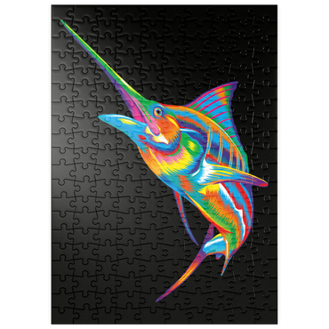 Darstellung des Puzzle Motivs puzzleplate Pop Colors Marlin 200 Puzzle