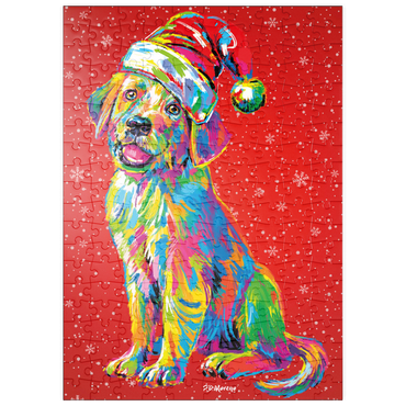 Darstellung des Puzzle Motivs puzzleplate Santa's Lab 200 Puzzle