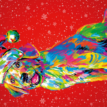 Darstellung des Puzzle Motivs Santa's Lab 200 Puzzle 3D Modell